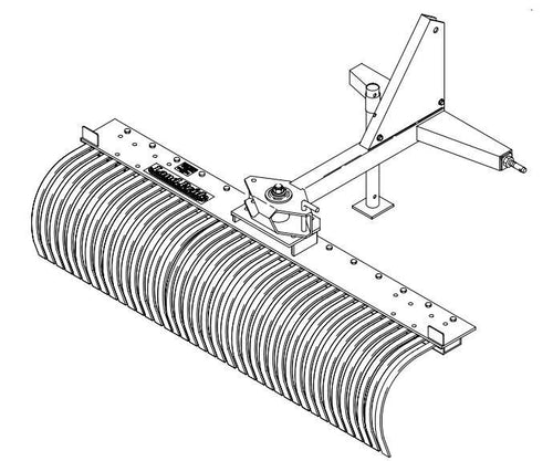 84 Rock Rake - 3 Point Hitch